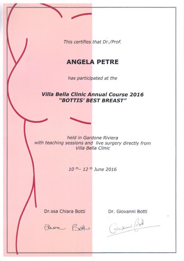 Botti’s Best Breast – Chirurgie Live, Villa Bella Clinic, Dr. Angela Petre, Salo